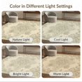 thumbnail image 7 of ODIKA 8'x10' Washable Area Rug Distressed Boho Border Scrolls Ornamental Scroll Trellis Vintage Flowing Dynamic for Dining Room, Large Office, Lounge, Non-Slip Chair-Friendly Mat, 7 of 7