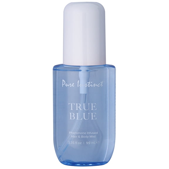 Pure Instinct Pheromone Hair & Body Mist-True Blue 3.35oz