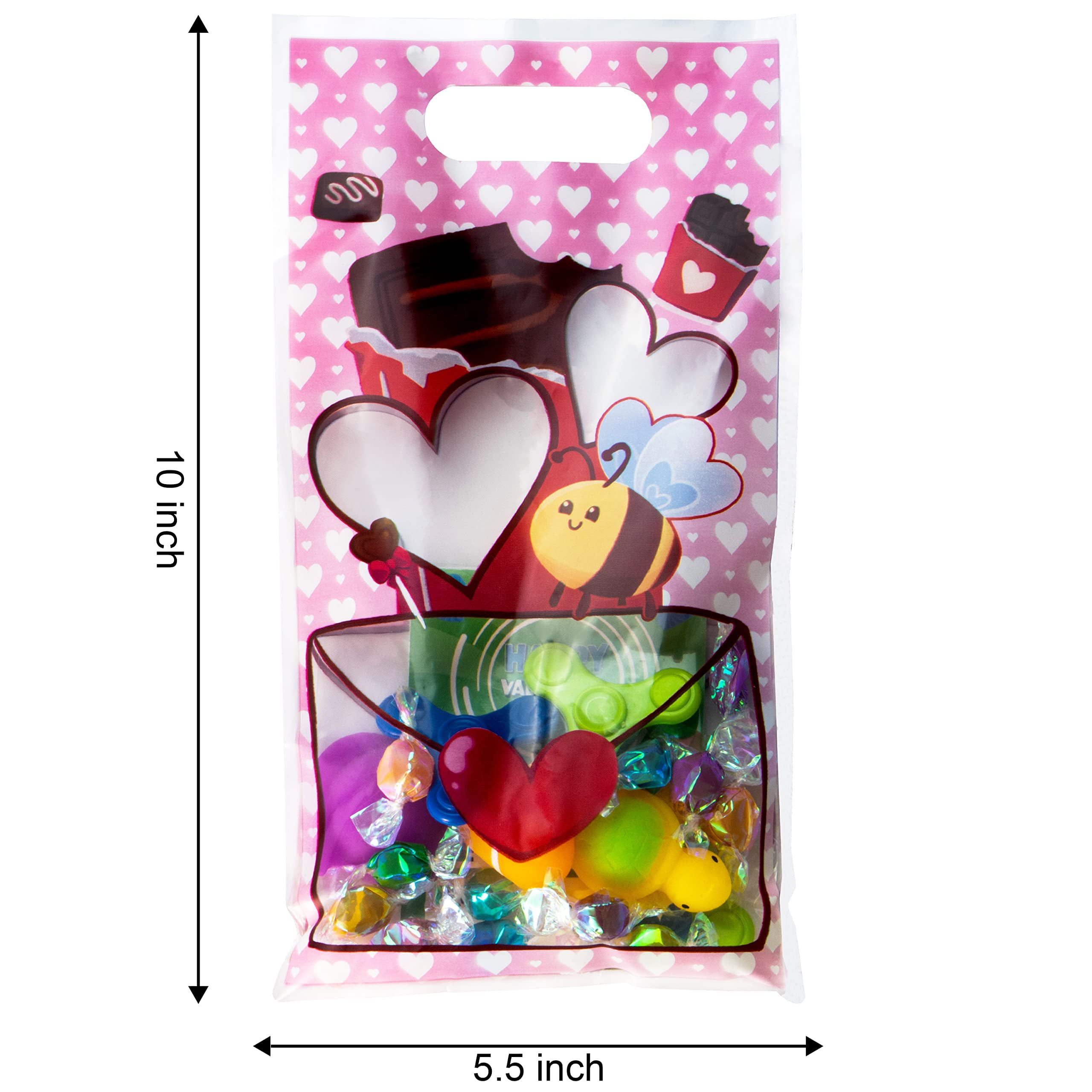 Valentine's Gifts for Kids - Chocolate Treats Mini Tote