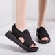 thumbnail image 1 of Sandalias de nuevo estilo, zapatos de playa planos de malla tejida para mujer, zapatos informales para mujer Wmkox8yii nm6679, 1 of 9