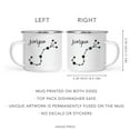 thumbnail image 5 of Koyal Wholesale Zodiac Sign Campfire Coffee Mug Scorpio Star Constellation, Minimalistic Black, 5 of 5