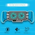 thumbnail image 2 of Compatible con Nintendo Switch Lite/Switch, ventilador de refrigeración con batería recargable, empuñadura ergonómica ajustable y asa de carga extensible, 2 of 7