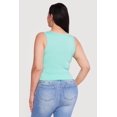 thumbnail image 4 of Women's Plus Size Seamless Scoop Neck Tank Top, 4 of 4