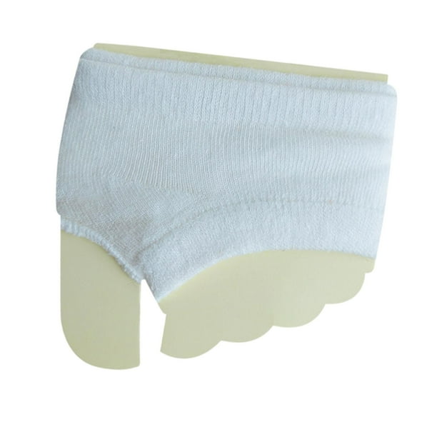 Calcetines de punta abierta, transpirables, multifunción, para sandalias Blanco