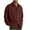 Wine, variant on jobturf Mens Jacket Collared Long Sleeve Button Down Shirts Fall Winter Classic Casual Soft Corduroy Work Vacation Overshirt