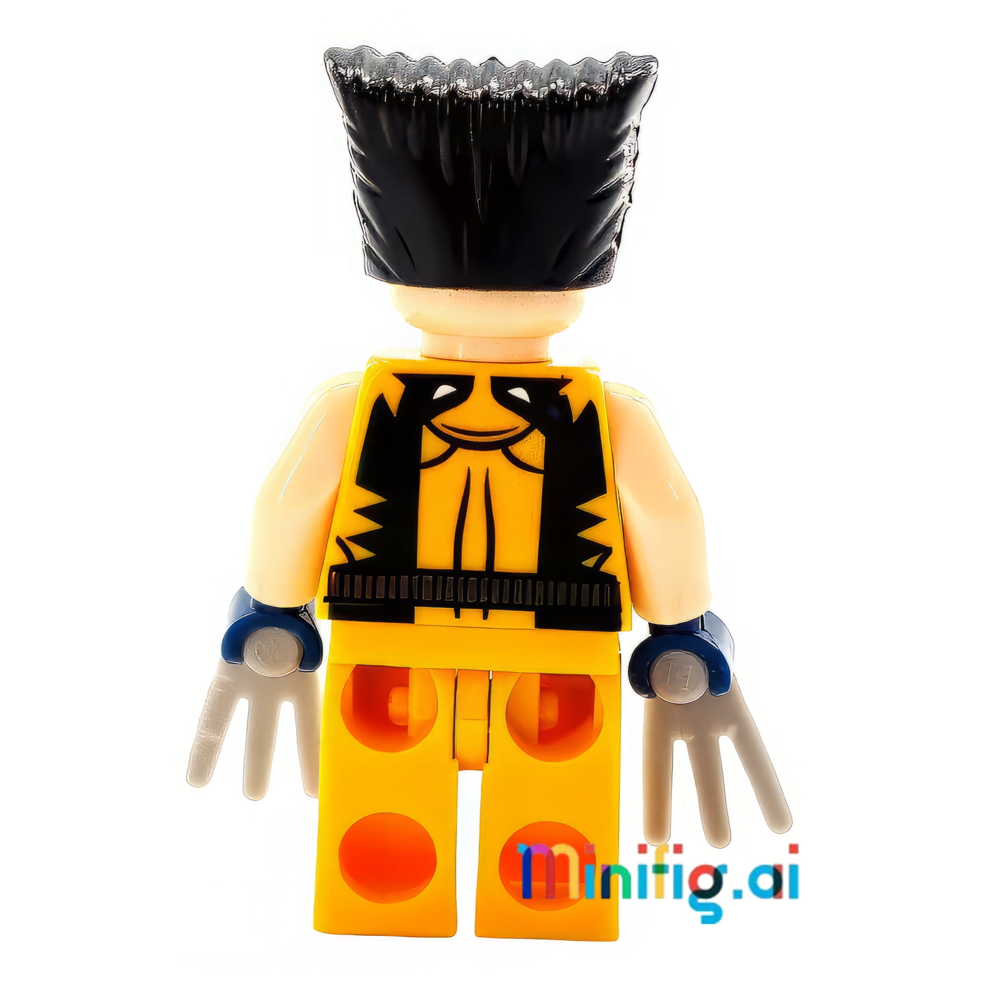 LEGO Marvel Super Heroes Wolverine Minifigure with Two Claws 6866