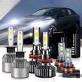 thumbnail image 1 of For Kia Forte 2014-2016 Headlights H1 Led High Beam+H11 Low Beam+H11 Led Fog Light Bulbs,6Pc, 1 of 1