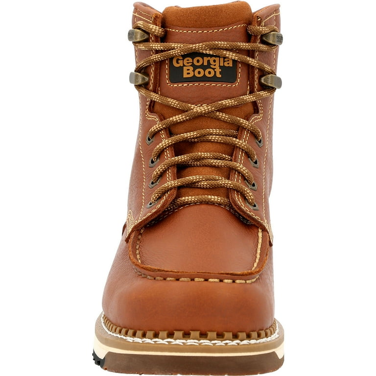 Georgia moc shop toe boots
