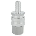 thumbnail image 1 of Stainless Steel Quick Disconnect Coupler with 1/2-Inch NPT Female Thread and Barb for Beer Pump, Durable & Easy to Use, 1 of 7