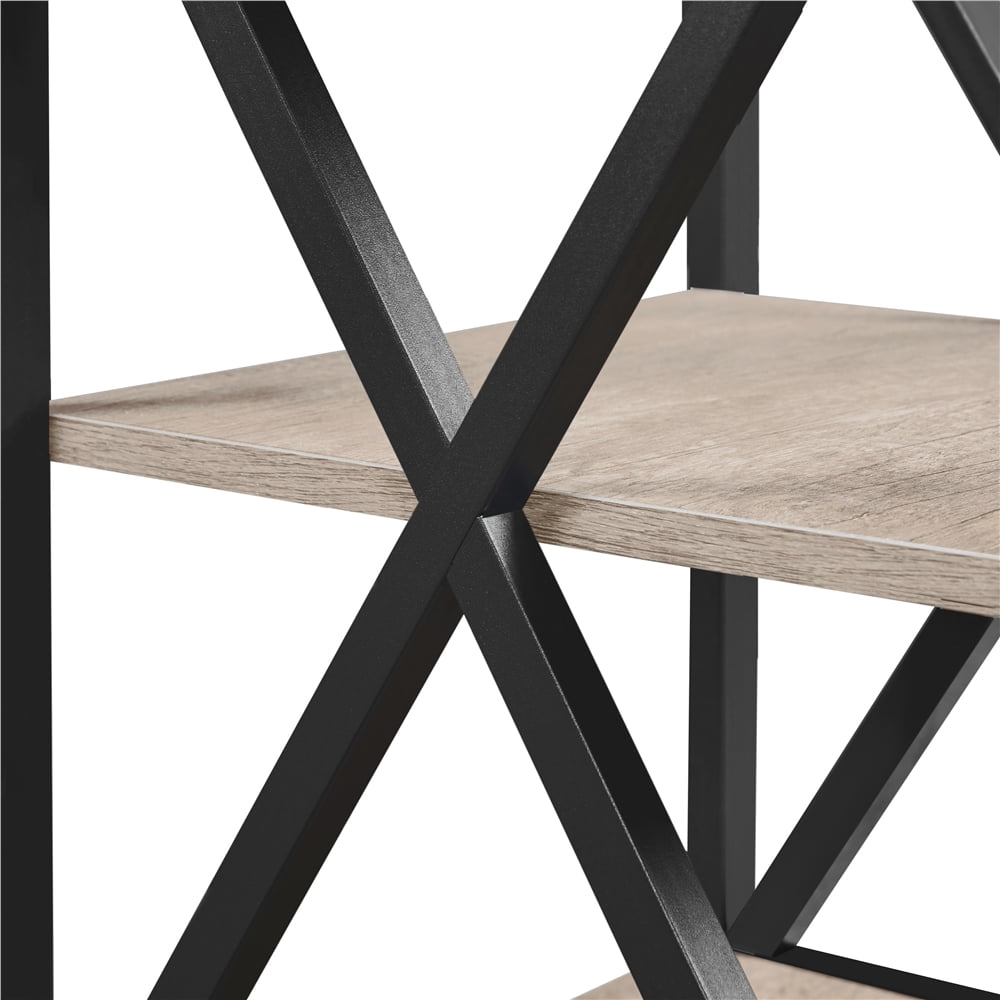 OOACE Tall Side Table, 3-Tier End Table For Sall Spaces, Nightstand - View #4