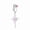 24012502-4, variant on Cross-shaped navel clip, heart-shaped non-piercing navel ring, piercing jewelry, direct factory sale