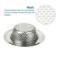 thumbnail image 3 of Stainless Steel Kitchen Sink Strainer with Sealing Lid, 4.33" OD x 2.91" ID x 1.18" Depth for Most Kitchen Sink, Silver, 3 of 6