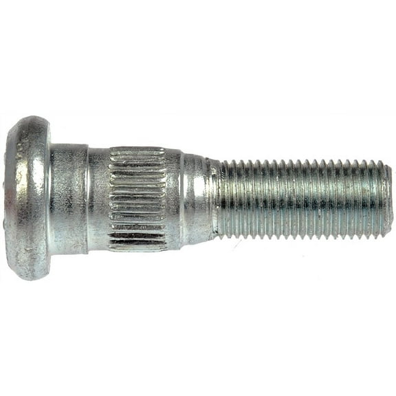 1/2-20 Serrated Wheel Stud - .658 In. Knurl, 2-1/8 In. Length