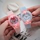 thumbnail image 4 of Sanrio-reloj Digital de dibujos animados para niños y niñas, accesorio de pulsera de cuarzo con diseño de gato, gatito y melodía Kuromi, ideal para regalo, 4 of 4