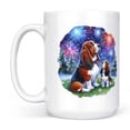 thumbnail image 2 of Happy New Year Basset Hound Family Cheer Winter Midnight Firework Mug Bassets Dog Breed Lovers Gifts Idea Coffee Tea Cup - 02025, 2 of 4