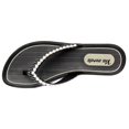 thumbnail image 2 of Sandalias Exterior Sintético Color Negro Con Plata Para Mujer De RBCOLLECTION RBCOLLECTION Sandalias, 2 of 3