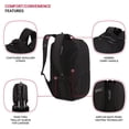 thumbnail image 2 of Mochila SwissGear Viibe III negra para portátil de 16 pulgadas, 2 of 6