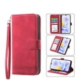 thumbnail image 1 of Funda Tipo Billetera para Honor 400 Carcasa Abatible con Porta Tarjetas, Bolsillo para Efectivo, Soporte Ajustable, Cierre Magnético y Correa de Muñeca Rojo, 1 of 6
