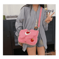 thumbnail image 3 of Bolso De Mano De Felpa Kuromi Melody Belug, Morado, 3 of 5
