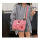 thumbnail image 3 of Bolso De Mano De Felpa Kuromi Melody Belug, Morado, 3 of 5