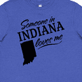 thumbnail image 4 of Inktastic Someone in Indiana Loves Me Youth T-Shirt, 4 of 5