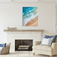 thumbnail image 3 of Stupell Industries Aerial Abstract Sea Waves Landscape Painting Gallery Wrapped Canvas Art Print Wall Art, 30 x 40, 3 of 8