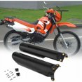 thumbnail image 2 of 1 par de protectores de amortiguador de horquilla, protectores de plástico para motocicletas todoterreno de 110 cc, 125 cc, 140 cc, 150 C y 160 cc, 2 of 5