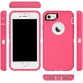 thumbnail image 3 of Entronix Funda Resistente para iPhone 7/8, Triple Capa, Resistente a Golpes y con Protección contra Caídas, Color Rosa, 3 of 6