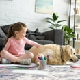 thumbnail image 6 of Noahas Washable Vintage Area Rug Bohemian Decorative Rug for Living Room, Bedroom, Kids Room, 8' x 10', Beige, 6 of 7
