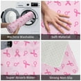 thumbnail image 3 of Pofeuu Breast Cancer Awareness 1 Print Flannel Doormats Rug16"x24"Rug Washable Doormats Indoor Outdoor Rugs for Layered Front Door Mats, Porch, Kitchen, Entryway, 3 of 7