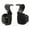 black, variant on Weight Lifting Hook Grips With Wrist Wraps Hand-Bar Wrist Strap Gym Fitness Hook Weight Strap Pull-Ups Power Lifting Gloves