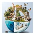 thumbnail image 1 of Wdftyju 11CT punto de cruz completo animales terrestres y marinos estampados DIY Kits algodón bordado Wdftyju 6uy6ev9hf1ku3ym0, 1 of 9
