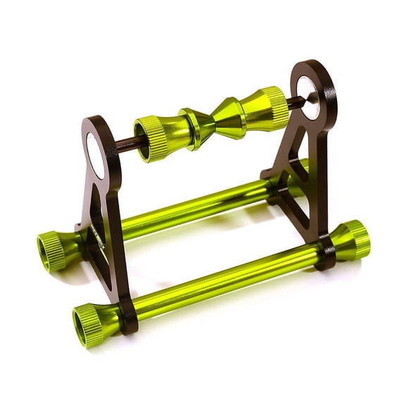 Integy RC Toy Model Hop-ups C28557GREEN Magnetic Type Tire Balancer for RC (4mm Shaft Size, Tire 100mm O.D. Max)