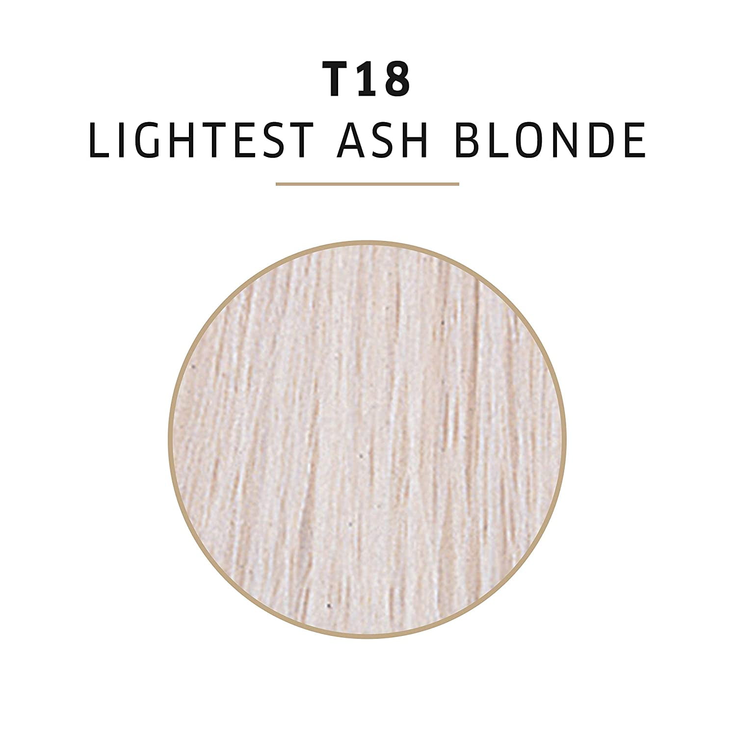 T18 Lightest Ash Blonde