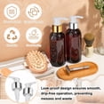 thumbnail image 5 of Uxcell 6 Pcs Soap Dispenser Pump Heads, Lotion Hand Soap Dispensers Top Pumps Replacement Switch Pumphead for Standard 28/410 Thread Size Lotion Shampoo Bottle in Kitchen, Gold/Black, 5 of 7