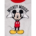 thumbnail image 2 of Mickey Mouse Baby & Toddler Boys' Pajama Set, 2-Piece, Sizes 12M-5T, 2 of 4