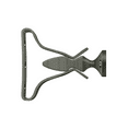 thumbnail image 2 of Deltana Sdh193 2" Solid Brass Window Shutter Door Holder - Nickel, 2 of 3