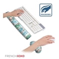 thumbnail image 5 of French Koko Keyboard and Mouse Wrist Rest Support Superior Arm Wrist Pad Comfort Memory Foam Desk Home Office School Computer Laptop Pc, Non Slip Cute Cute Cactus, 5 of 6