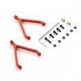 thumbnail image 1 of ZheElen RCGOFOLLOW Alliage d'Aluminium Mise à Niveau Barre de Soutien Triangle Rc Mise à Niveau Barre de Soutien pour 1/24 Rc Barre de Soutien Triangle FMS FCX24 Rouge, 1 of 5