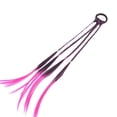 thumbnail image 5 of Guardurnaity Accesorios para el cabello, peluca, banda elástica para el cabello, herramienta trenzada torcida de princesa, bandas de goma, lazos simples, Cuidado del cabello Rosa roja Guardurnaity MR4909-03, 5 of 5