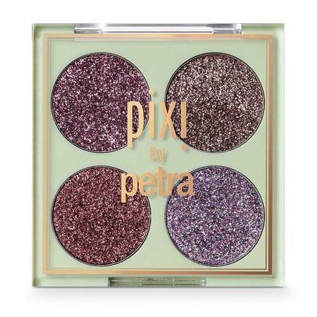 Pixi Glitter-y Eye Quad Eyeshadow Palette, Multicolor