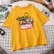 thumbnail image 1 of Cartoon Marvel printing short sleeve t-shirt for womenpangjing, 1 of 4