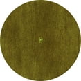 thumbnail image 1 of Ahgly Company Indoor Round Abstract Green Contemporary Area Rugs, 6' Round, 1 of 1