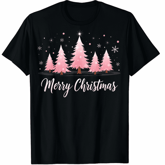 Merry Christmas Shirts Tree Xmas Holiday Party Tees Tops for Men and Women