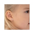 thumbnail image 4 of Tiny Traveler Kids / Children's / Girls Earrings Screw Back - Sterling Silver, 4 of 6