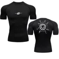 thumbnail image 2 of Camisetas de compresión para hombre, camisetas deportivas de secado rápido de Anime, camisetas deportivas para gimnasio, camisetas interiores deportivas de fitness, camisetas elásticas, camisetas de v, 2 of 5