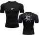 thumbnail image 2 of Camisetas de compresión para hombre, camisetas deportivas de secado rápido de Anime, camisetas deportivas para gimnasio, camisetas interiores deportivas de fitness, camisetas elásticas, camisetas de v, 2 of 5