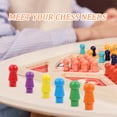thumbnail image 4 of 60Pcs Chess Pieces Assorted Color Small Figures For Board Games Indoor Activities, 4 of 8