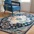 thumbnail image 4 of SAFAVIEH Crystal Debra Southwestern Area Rug, Navy/Fuchsia, 10' x 14', 4 of 12
