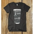 thumbnail image 2 of Gray Original Beer Shirt - Small | Typography Print Beer Lover Gift for Men & Dad, 2 of 2